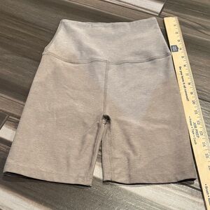Beyond Yoga Women's Tan Bike Shorts